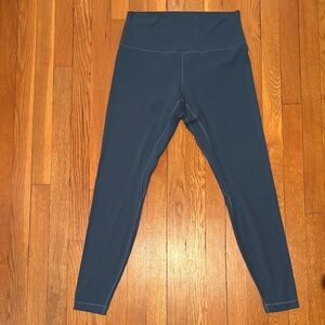 Lululemon Align full length leggings in pretty teal gray color